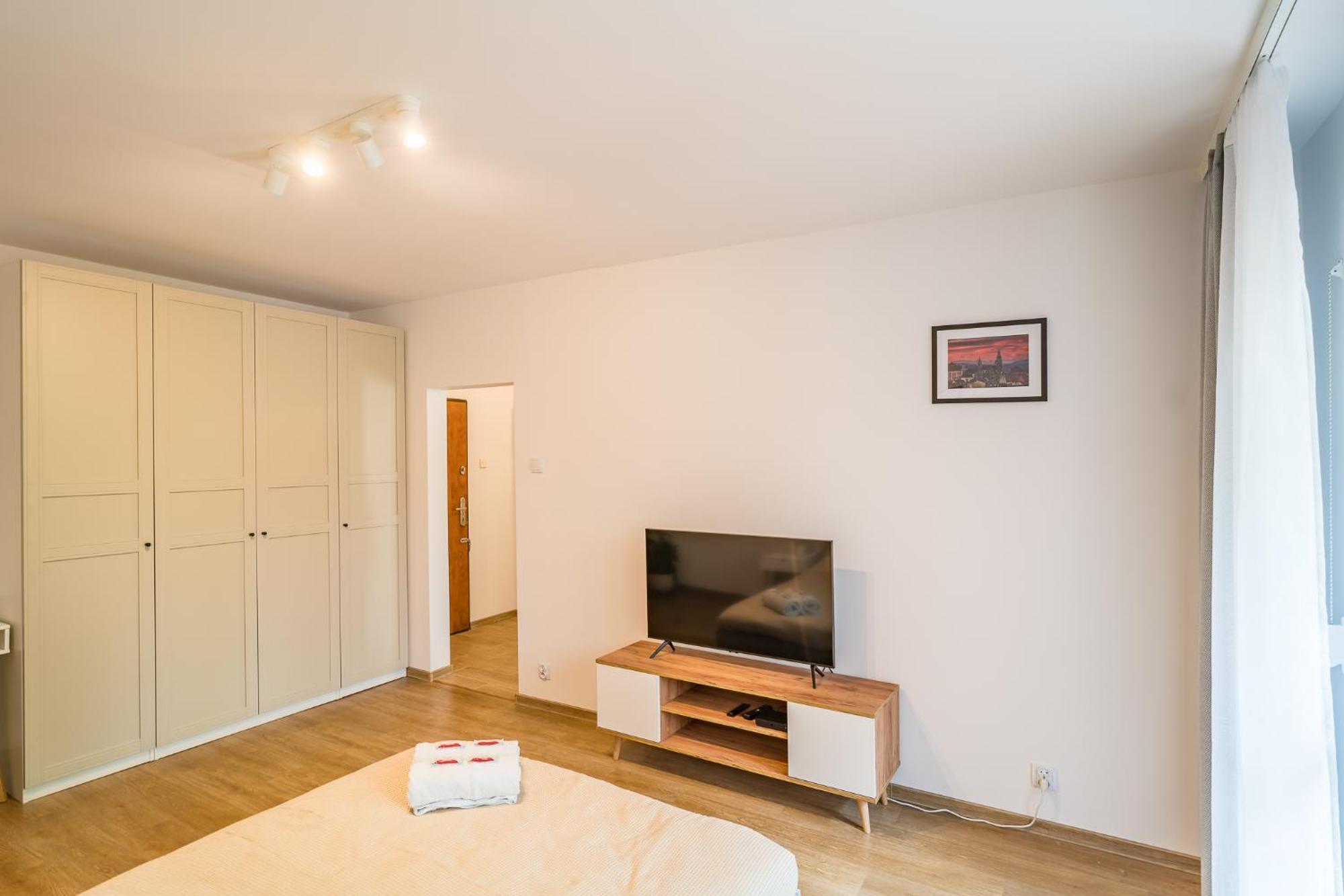 Apartmán Krakow Czyzyny - Terrace By Rentujemy Exteriér fotografie