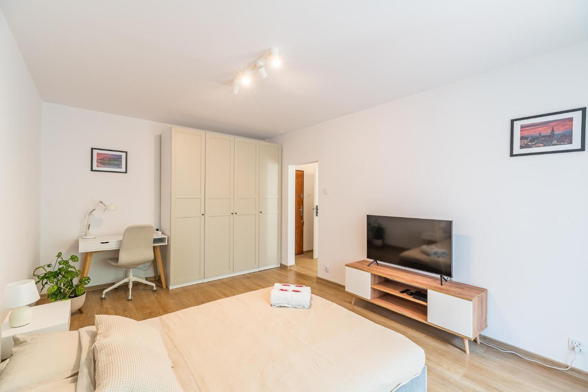 Apartmán Krakow Czyzyny - Terrace By Rentujemy Exteriér fotografie
